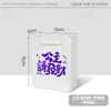 Caja de Regalo con Textura para Joyería, Estilo Tapa Abatible para Anillos, Pendientes, Pulseras de Cristal, Caja de Embalaje de Alta Gama, Preparación de Stock Transfronterizo