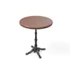 Mesa e Cadeiras para Bar Pub Estilo Retrô Mesa de Jantar Americana Café para Comida Ocidental Loja de Chá com Leite Mesa Redonda Mesa Retangular Cadeira com Encosto