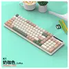 Set de Teclado y Ratón K1/KM100 con Cable para Portátil y Computadora de Escritorio, Tacto Mecánico, Oficina, Para Hombres y Mujeres