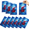 Suministros para Fiesta de Cumpleaños con Tema de Araña Azul Vajilla Desechable Platos de Papel Vasos de Papel Servilletas de Papel Reunión de Fiesta