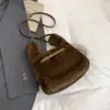 Bolsos Peludos de Otoño e Invierno para Mujer, Nuevos Bolsos Bandolera de Moda Coreana de Gama Alta de Nicho, Bolsos Cruzados de Moda, Bolsos Pequeños