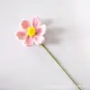 Galho Torcido com Flores Feitas à Mão, Flores Artificiais, Flores Falsas, Flores Gerbera, Buquê DIY Individual Pronto, Presentes para Melhores Amigas
