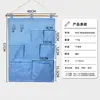 Bolsa Colgante de Almacenamiento Minimalista Estilo Japonés Colgante de Pared para Almacenamiento Multicapa para Dormitorio de Estudiantes con 3 Compartimentos