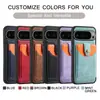 Adecuado para Google 9Proxl Hebilla Magnética Desmontable Estilo Tarjetero Funda Trasera para Teléfono con Ranura para Tarjeta Pixel9A/Pixel8
