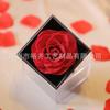 Flor Preservada Acrílico Colar de Rosa Caixa de Presente de Armazenamento Dia dos Namorados Dia das Mães Presente Romântico Estilo Igual do Douyin