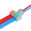 Conector de terminal de cableado rápido Posto de cableado Acoplamiento de cable de cobre puro línea de división de cable paralelo cable blando duro artefacto de cableado