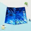 Bañador para niños con estampado de dibujos animados, de secado rápido, transpirable, tipo bóxer, para aguas termales, disponible al por mayor.