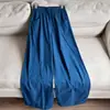 101.3kg Pantalones de pierna ancha, pantalones de abuela, pantalones con puño, pantalones de trabajo con cintura elástica para mujer al por mayor N2EK8612