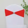 Funda para silla sin nudos, termoadhesiva, con lazo de flores y pedrería, con banda elástica y pedrería, ideal para bodas, eventos y comercio exterior.