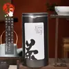 Mini Lata de Té Verde/Té Negro Portátil Pequeña Lata de Té de Hierro Lata de Metal Lata para Empaque de Té de Flores