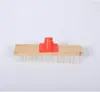 Cepillo para Fregar Suelos de Madera Maciza con Mango Largo, Cepillo para Suelos de PP y Nylon, Cepillo para Baldosas de Baño, Interfaz de Plástico, Fabricante, Venta al por Mayor en Stock