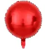 Balão de Filme de Alumínio de 18 polegadas Placa de Luz Estrela de Cinco Pontas Coração Festa Balão de Filme de Alumínio Monocromático Decoração de Casamento Balão de Filme de Alumínio