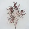 Venda Quente Grama de Rosa Realista Flores de Casamento de Alta Qualidade Materiais Decoração de Salão de Casamento Acessórios para Arranjo de Flores de Teto Flores Artificiais de Plástico