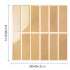 Exclusivo Transfronterizo Pegatinas de Pared de Pegamento Estéreo 3D Autoadhesivas Modernas Simples Color Puro Decorativas Papel Tapiz de Fondo para Cocina Sala de Estar