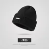 Gorro Quente e Despojado para Outono e Inverno, à Prova de Frio e Vento, Versátil Chapéu de Lã Tricotado para Circunferência Craniana Grande, Caimento Solto