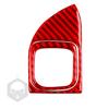 Adecuado para Porsche Cayenne antiguo Cayenne interruptor de maletero de fibra de carbono real accesorios de modificación interior de coche