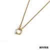 Moda Europea y Americana Nicho Cadena Sencilla Hueso de Serpiente Joyería DIY Acero Inoxidable Oro de 18K Hebilla de Tirachinas Engrapadora Cadena para Clavícula