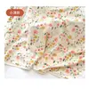 Cobertor de seda de algodão lençol de cama algodão artificial colcha de verão cobertor de bebê colcha fina de dupla camada para bebê colcha de verão de seda de algodão para crianças
