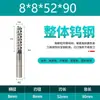 Punto al por mayor Brocas de carburo de tungsteno para router PCB 4.0 mm Herramientas CNC Cabezales de corte para máquina de grabado Fresadora de maíz de cola de pez para PCB