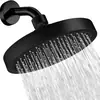 Comercio exterior transfronterizo ducha de 6 pulgadas potenciadora de presión totalmente cromada cabezal de ducha rociador superior cabeza de loto pequeña ducha de baño ducha