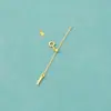 Corrente de Puxar com Haste na Ponta Extensor Corrente Fivela Prata Esterlina S925 Banhado a Ouro Corrente Extensora DIY Acessórios para Colar de Pérolas