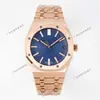 Relógio Mecânico Automático Completo Aijia Pi Ap Royal Oak 15500 15510 para Homens com Pulseira de Aço Inoxidável e Mostrador Octogonal tipo Porthole