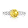 Anillo de botón de diamante de alto carbono superventas en transmisión en vivo, corte de fuegos artificiales súper brillante, anillo moderno y versátil, dropshipping transfronterizo