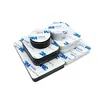 Fita Dupla Face Redonda Branca 3mm, Fita Esponjosa Forte de Alta Viscosidade, Fita Dupla Face Espessa de Espuma Eva, Corte e Vinco