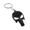 Llavero Periférico de Película Europea y Americana Punisher Calavera Creativa Colgante de Llave Personalizado Venta Directa de Fábrica