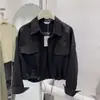 Nueva Chaqueta Ligera de Trabajo Casual Juvenil para Primavera y Otoño, Top Camisa Corta de Moda para Mujeres Petites