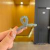 Pinza de Agarre Pequeña de Gel Simple Pinza para el Cabello Pinza para Flequillo Delantero Pinza de Acabado para Cabello Suelto Lateral de Mujer Nuevo Estilo Pinza para el Cabello