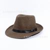 Sombrero de Copa Vaquero de Mezclilla de Ala Ancha Estilo Coreano para Hombre y Mujer, Sombrero de Sol de Verano, Sombrero de Paja de Ala Ancha, Sombrero de Jazz, Playa