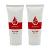Tubo cosmético 35mm doble capa cuadrado ovalado tapa plana tubo para limpiador facial 30-80g crema BB crema para realce de senos material de embalaje