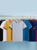 Polo Personalizado Ropa de Trabajo Manga Corta Solapa Piqué Algodón para Hombre y Mujer Mismo Estilo Camiseta Taller Ropa de Trabajo Bordado Estampado