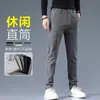 Negocio al por mayor Vestido de negocios Juventud Hombres Otoño e Invierno Rectos Holgados Gama alta Casual Pantalones combinables para todo Pantalones de traje para hombre