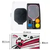 Conjunto de Raquetes de Pickleball de Fibra de Carbono T700 Textura de Tecido Fosco Tábua de Raquete de Pickleball Raquete Dedicada de Pickleball