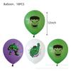 Transfronterizo Caliente hulk el hulk hulk Globo Tarjeta Bandera de Tirar Set de Cumpleaños Decoración Fiesta