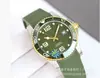 Zf Concas Wave Reloj de Pulsera Mecánico Totalmente Automático para Hombre, Acero Inoxidable, Resistente al Agua, Anillo de Cerámica con Luminiscente