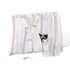 Pijama Nuevo Estilo Verano Dibujos Animados Lindos para Mujer, Pantalones Cortos de Manga Corta, Ropa de Casa, Casual, Dulce y Holgado Conjunto de Dos Piezas