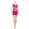 Roupas para Boneca Barbie Yitian de 30cm BJD 6 Pontos Roupas de Bebê Comércio Exterior Conjunto de Roupas para Boneca Estoque Pronto Atacado