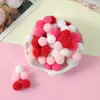 Bolas Recheadas, Bolas de Cabelo Coloridas de Alta Elasticidade, Pequenas Bolas de Cabelo Feitas à Mão para DIY, Acessórios de Roupa, Acessórios de Brinquedo para Crianças, Atacado Pronto