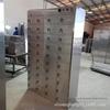 Armário de aço inoxidável com vários compartimentos, armário para cantina, armário para estudantes, armário para pratos de jantar, fabricante por atacado, armário para desinfecção, personalização por atacado
