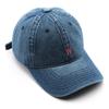 Gorra de béisbol japonesa retro para hombre, gorra de sol personalizada para calle, protección solar, para exteriores, con letras de mezclilla bordadas