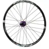 Juego de ruedas para bicicleta de montaña, buje 26 27.5 29 pulgadas, liberación rápida, eje pasante, solo rueda trasera, rodamiento, freno de disco, cassette HG, MSXD, morado