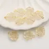 Cuentas Dispersas de Hielo Transparente Estilo Antiguo, Cuentas de Vidrio con Flor en Degradado, Materiales para Cuentas de Pulseras DIY, Accesorios Hechos a Mano para Pendientes