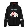 Anime Pratos Joga Home Ania Moletom com capuz Masculino Outono Adolescentes Marca de Moda Ombro Solto Top de manga comprida
