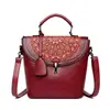 Bolsa de balde retrô da moda para comércio exterior para mulheres, nova coleção 2026, bolsa de ombro de alta qualidade e requintada, bolsa transversal versátil