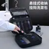 Neceser de viaje, estilo de negocios para hombre, apto para baño, con múltiples compartimentos, gran capacidad para almacenar productos de cuidado de la piel