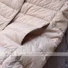Nueva colección de invierno: chaqueta de plumón simple, versátil, de color sólido, ligera, cálida y delgada. 13608