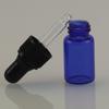 Em estoque 2ml frasco de vidro azul essência pequena garrafa dividida óleo essencial teste 5ml cosméticos viagem garrafa dividida